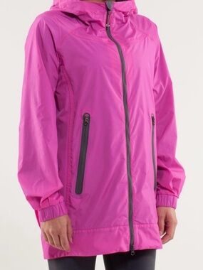 Lululemon Athletics -No Rain No Gain Jacket  (Paris Bright Pink)